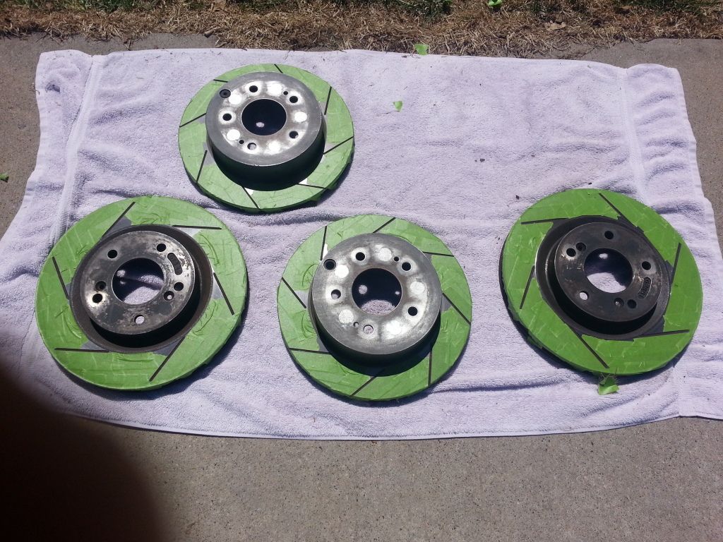 How To Guide HOW TO Paint Rotors Mitsubishi Eclipse 4G Forums