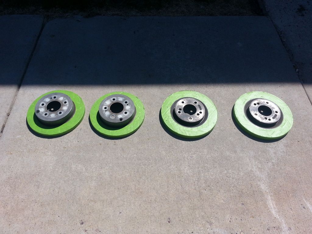 How To Guide HOW TO Paint Rotors Mitsubishi Eclipse 4G Forums