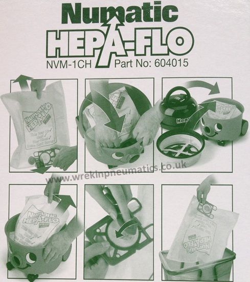 ORIGINALE HENRY SACCHETTI Aspirapolvere X 10 Hetty Hepa Numatic - Foto 14