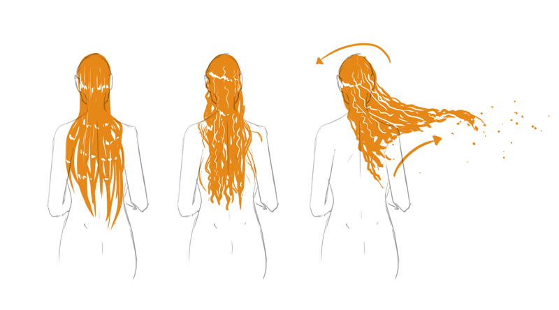 Tips for drawing wet hair? - Lemma Soft Forums