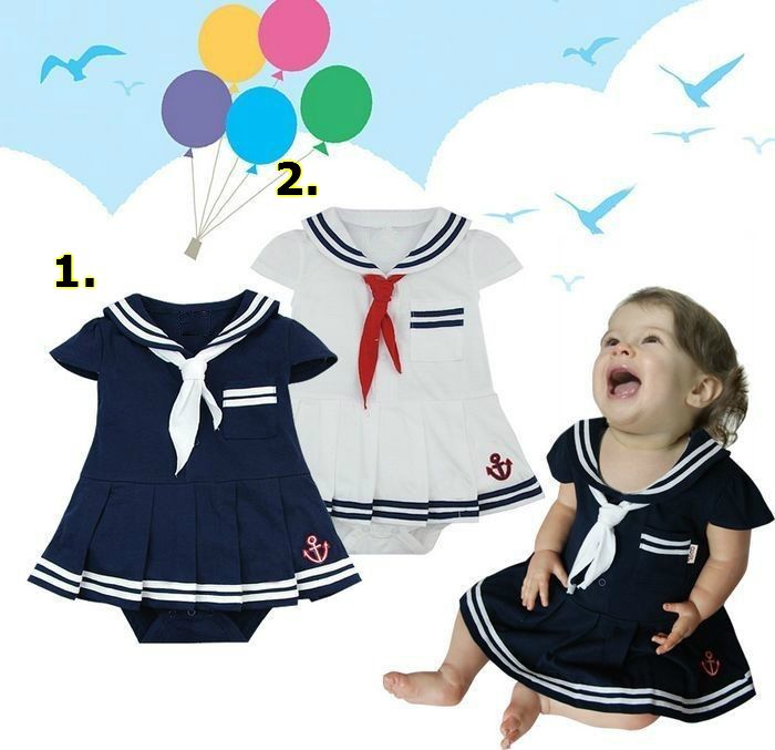 Baby Kids Boy Girl Clothes Dress Outfit, Sailor Marine Fancy Party