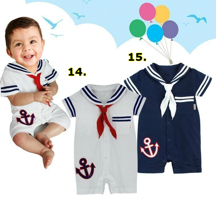 Baby Kids Boy Girl Clothes Dress Outfit, Sailor Marine Fancy Party