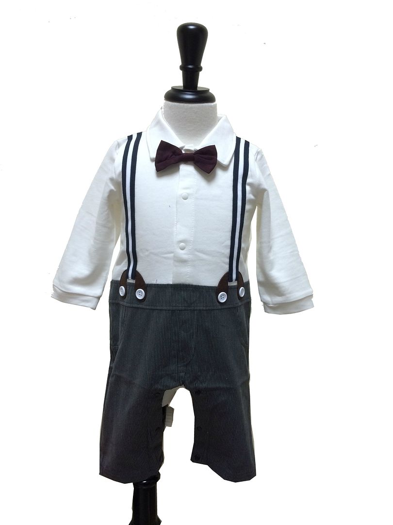 Baby Boy Formal Suit & Waistcoat Set, Wedding Christening Christmas