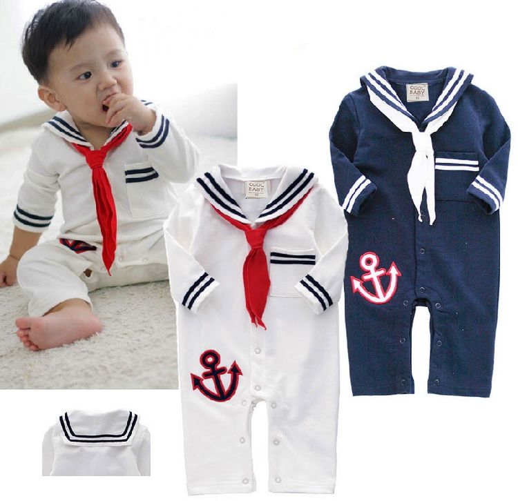 Baby Kids Boy Girl Clothes Dress Outfit, Sailor Marine Fancy Party