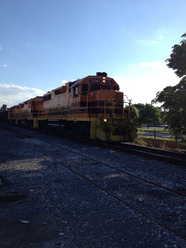 Maryland Midland at dusk