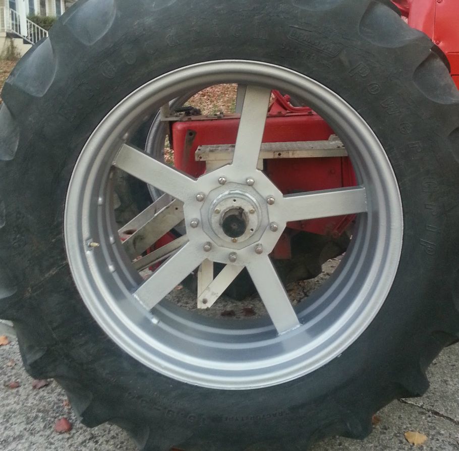 Re 38" 9 bolt wheel centers