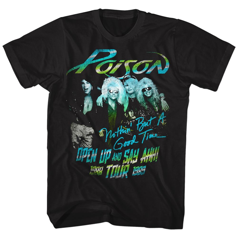 Poison Tour Shirt American Classics Adult TShirt eBay