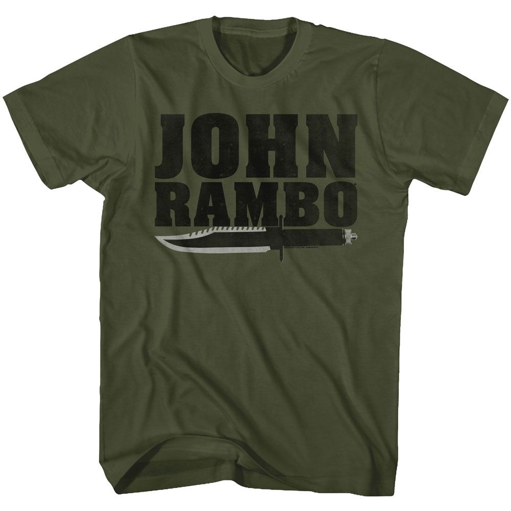 rambo button up shirt