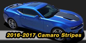 2016-2017 Chevy Camaro Stripes Decals Vinyl Graphic Kits