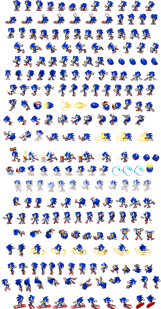 Sonic Advance Sprites Animated Gifs | Photobucket