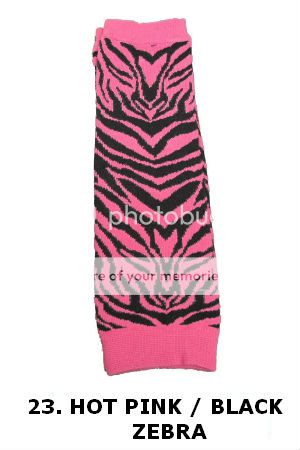 Select 1 Pcs Baby Boy Girl Toddler Leg Arm Warmer Huggers Zebra Leopard Animal