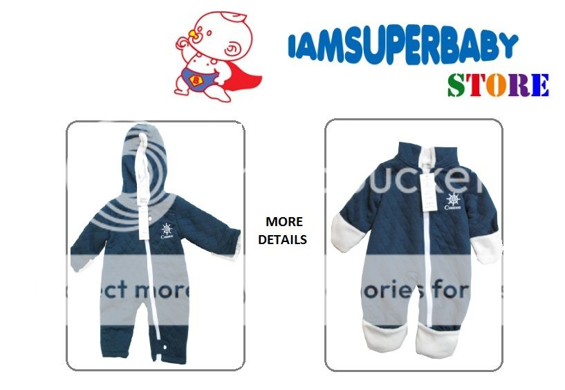 0 18M Baby Boy Girl Winter Must Have Item Clothes Warm Snowsuit with Hoodies